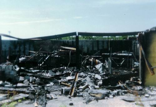 Pontiac Drive-In Theatre - 2Nd Fire 1993 From Greg Mcglone